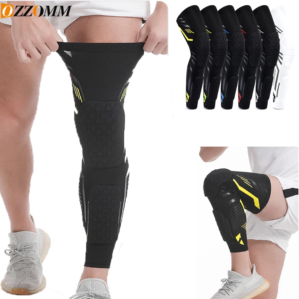 Mountain Biking Knee Pads - 1 Stuk Gewatteerde Knie Compressiemouwen Lange