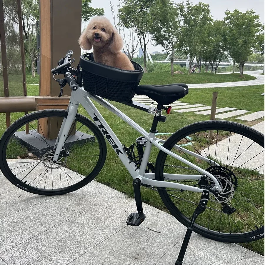 Mountain Biking With Dog - Fietsmand voor huisdieren Mountainbike met honden-