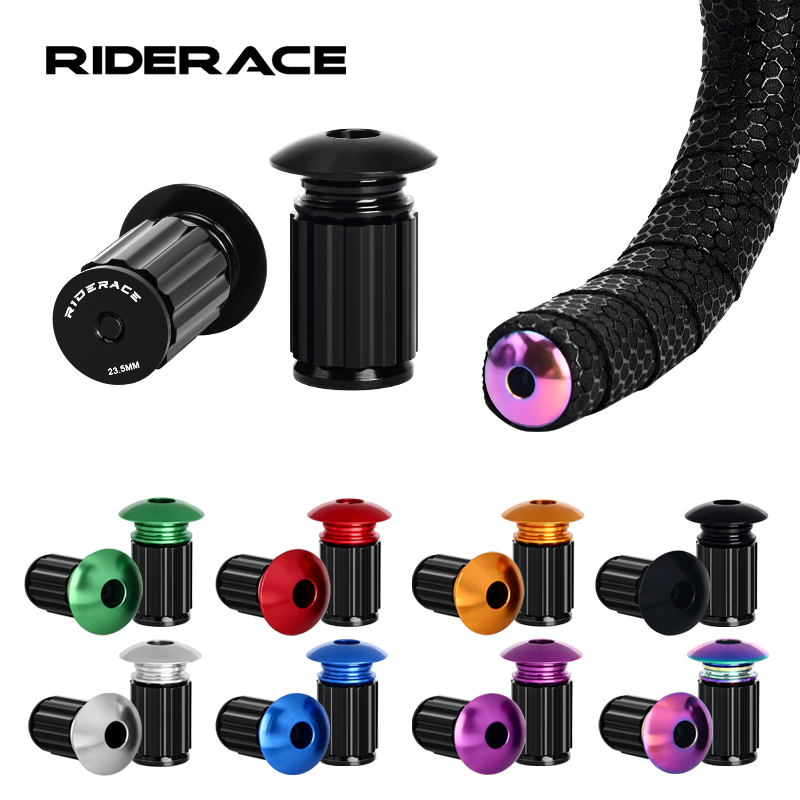 Mountain Biking Hat - RIDERACE Fietsstuur End Pluggen Aluminiumlegering Voor