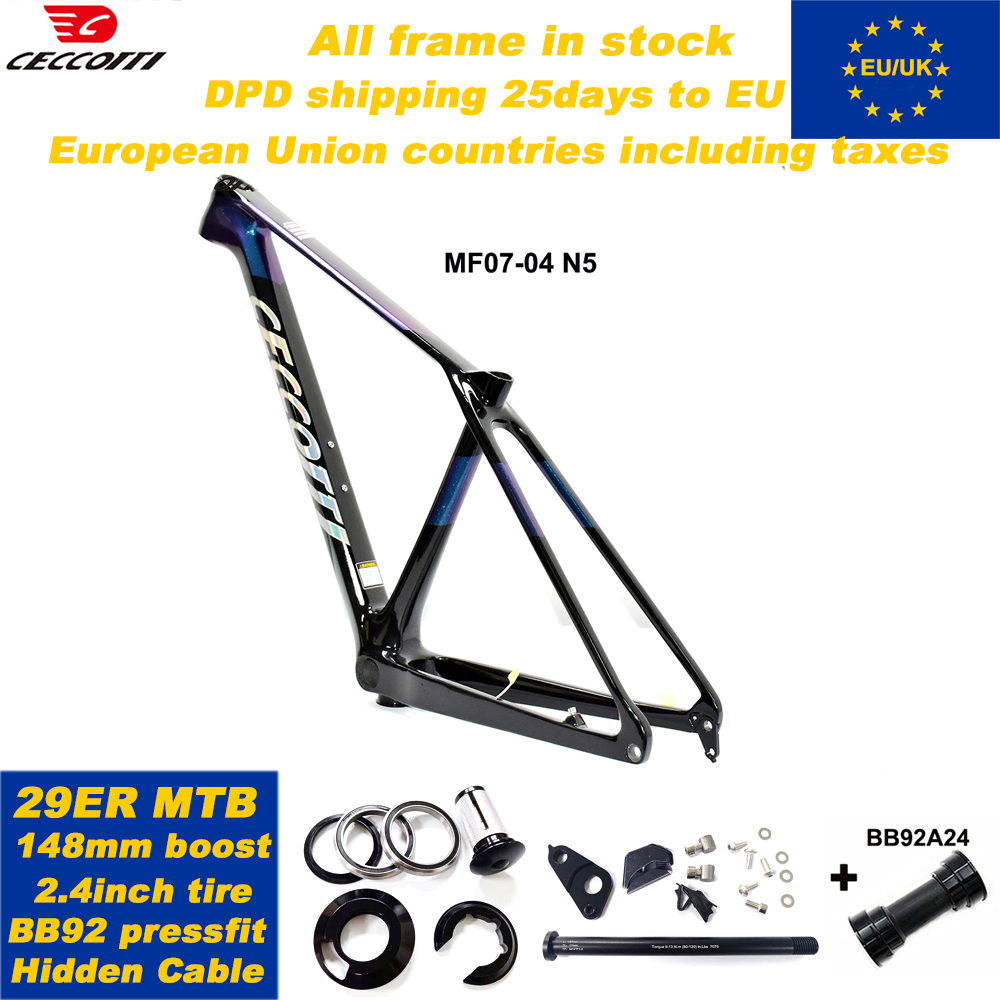 Mountain Biking In The Uk - CECCOTTI Factory 29er MTB op voorraad