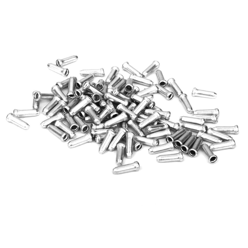 Mountain Biking Tips - Universele fietsremkabelpuntjes van aluminiumlegering voor fietskabels,