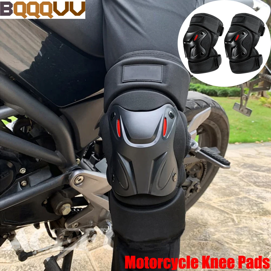Mountain Biking Knee Pads - 1 paar motorfiets kniebeschermers, motorfiets beschermende