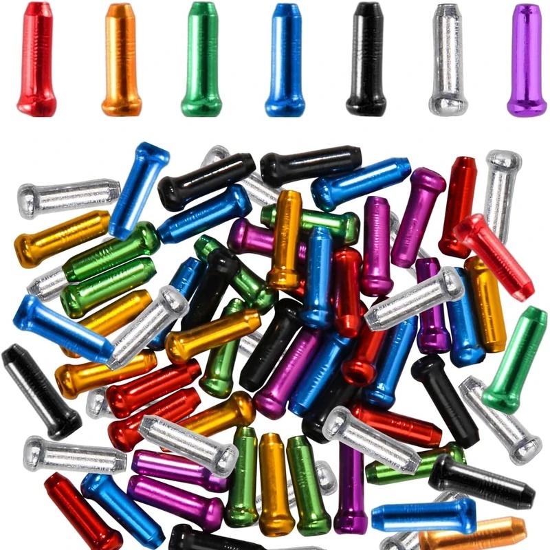 Mountain Biking Tips - 20/40 stuks eindkappen voor fiets binnenkabels,