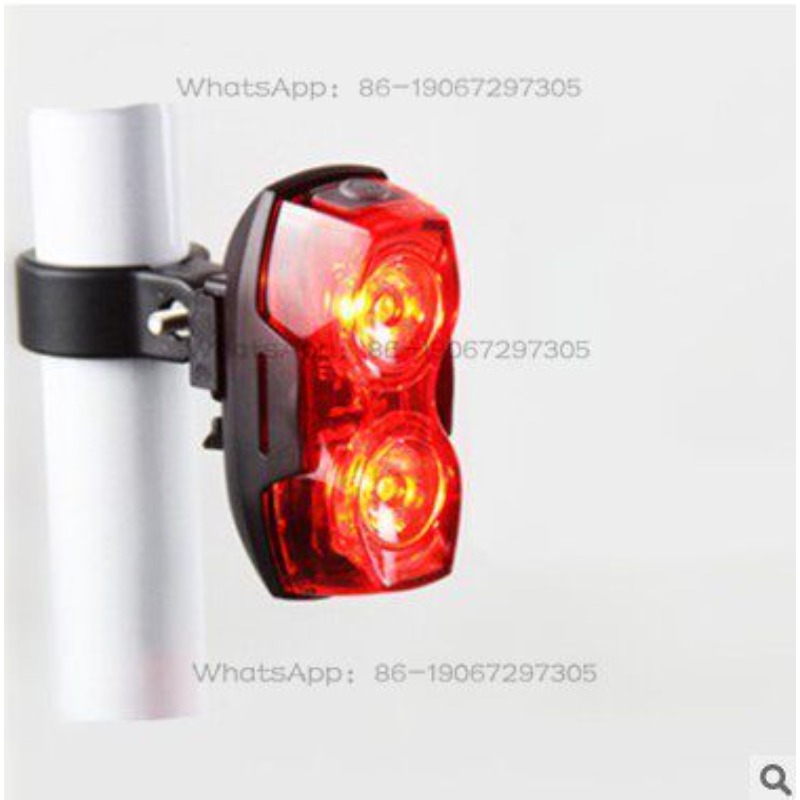Mountain Biking Lights - 3 stuks fietsachterlichten, knipperende waarschuwingslichten voor