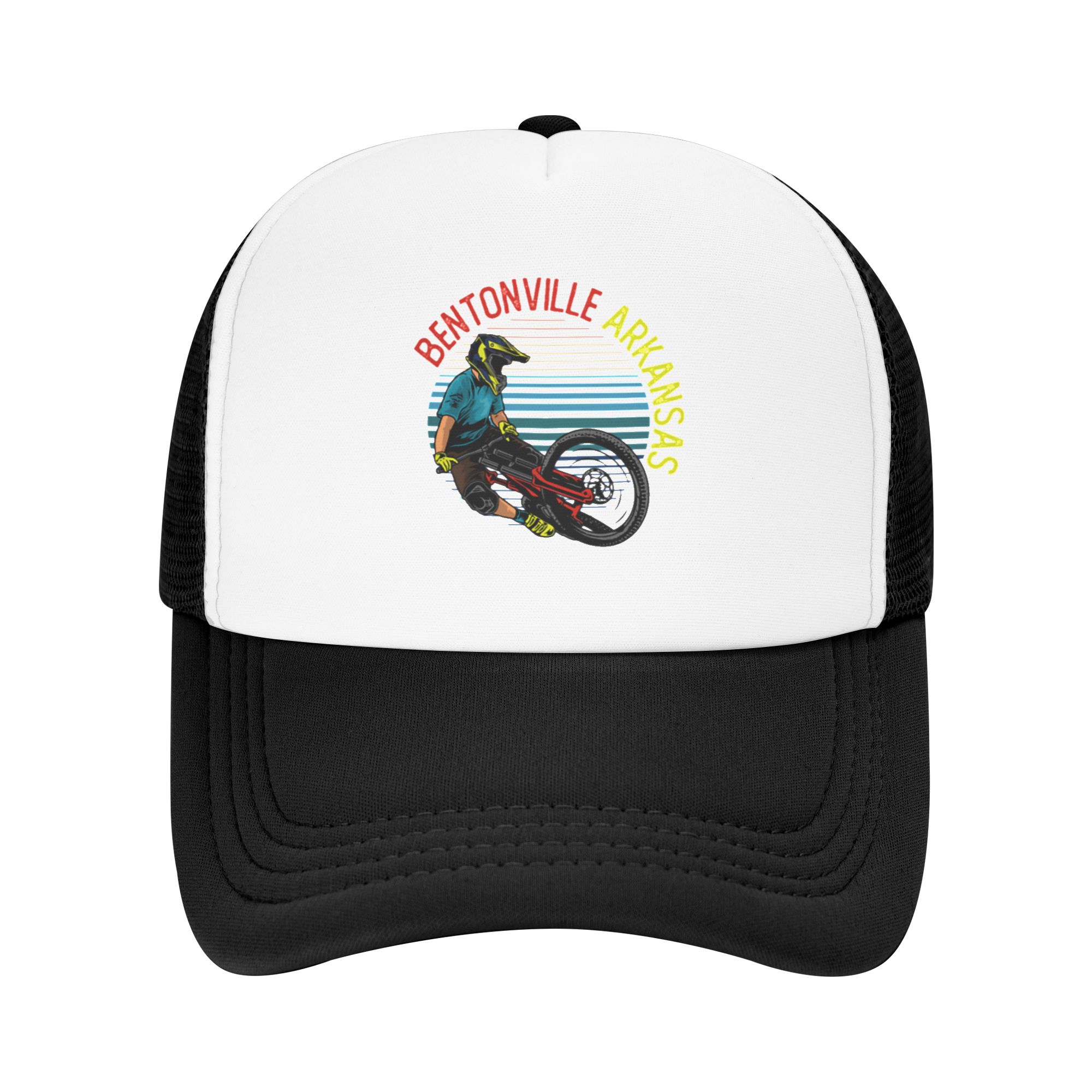 Mountain Biking In Arkansas - Mode Vintage Retro Bentonville Arkansas mountainbiken