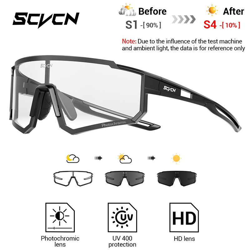 Mountain Biking Goggles - SCVCN Nieuwe Outdoor Meekleurende Beschermende Bril