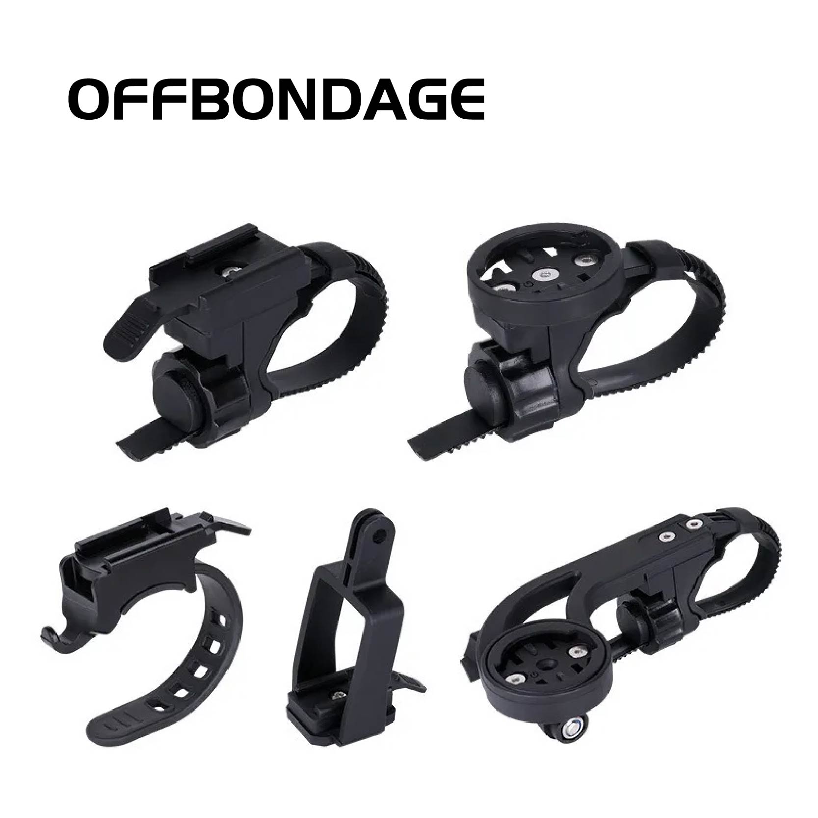 Mountain Biking Lights - OFFBONDAGE Fiets Multifunctionele Codetafelhouder Geschikt voor