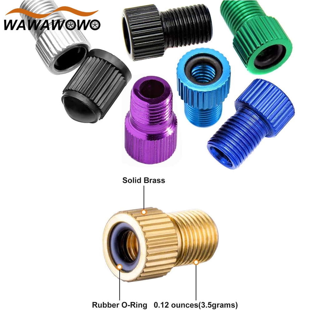 Mountain Biking In The Uk - 1Set Presa Ventiel Adapter, Frans/Uk Naar