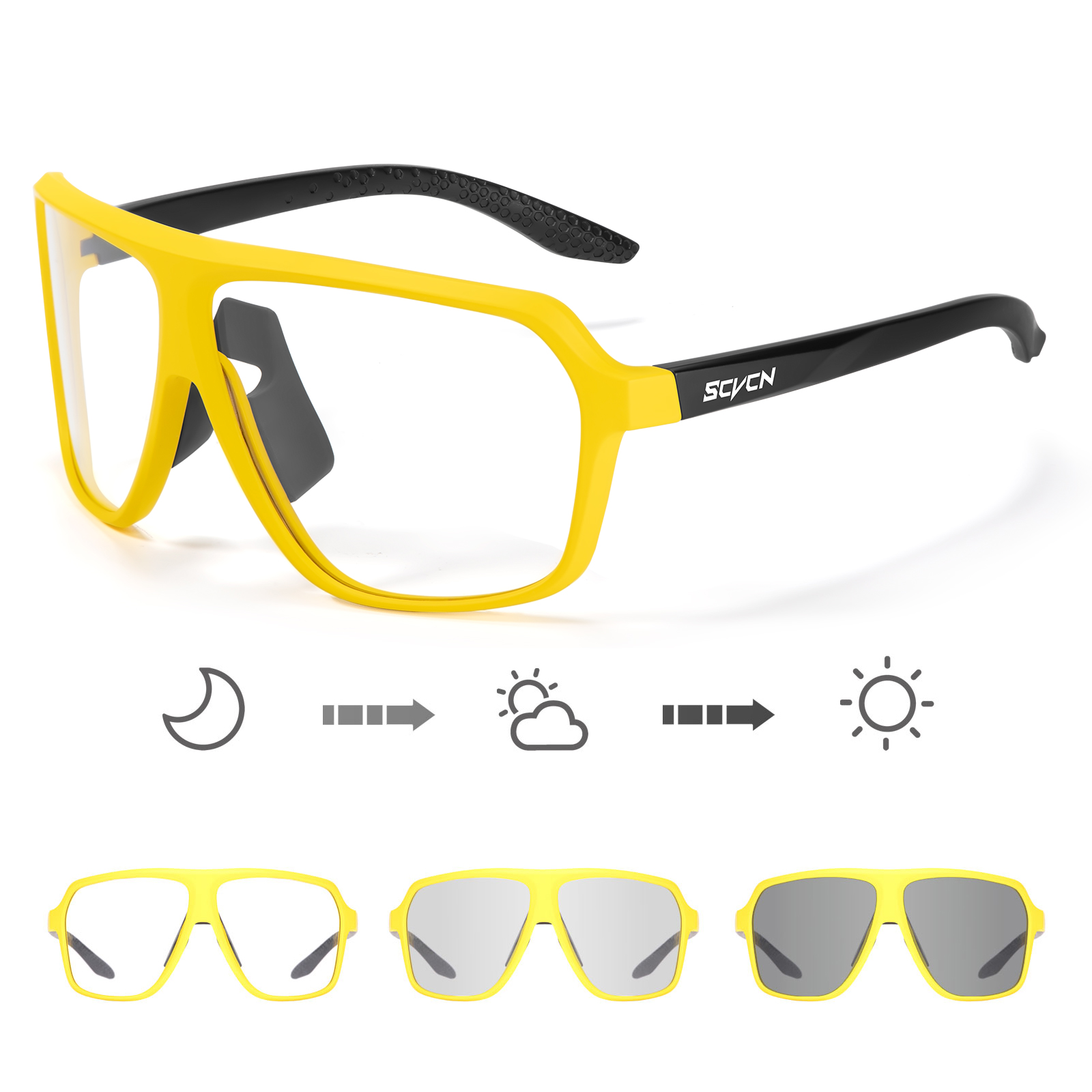 Mountain Biking Goggles - SCVCN Fietszonnebril Bril Fiets MTB Sportbril
