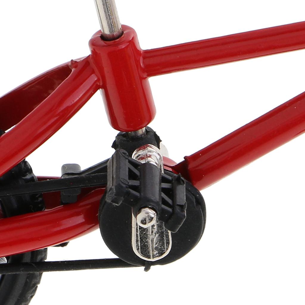Mountain Biking Game - Cool Mini Finger Bike Alloy Metal