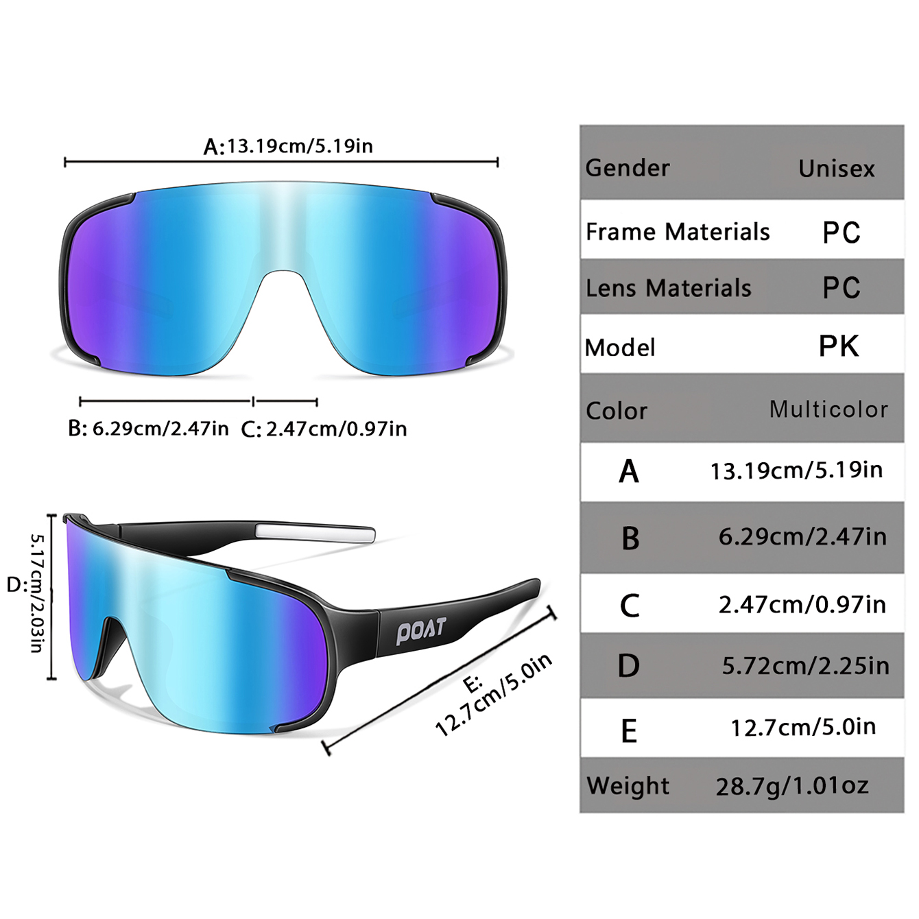 POAT UV400 fietszonnebril here - Mountain Biking Goggles recensie en prijs