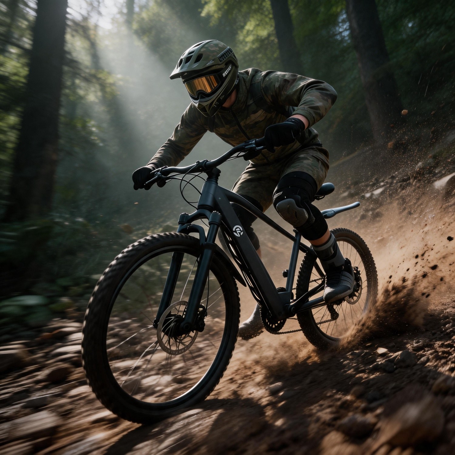 Dawn Mountain Trail E-bike, 50 - Mountain Biking Lights recensie en prijs