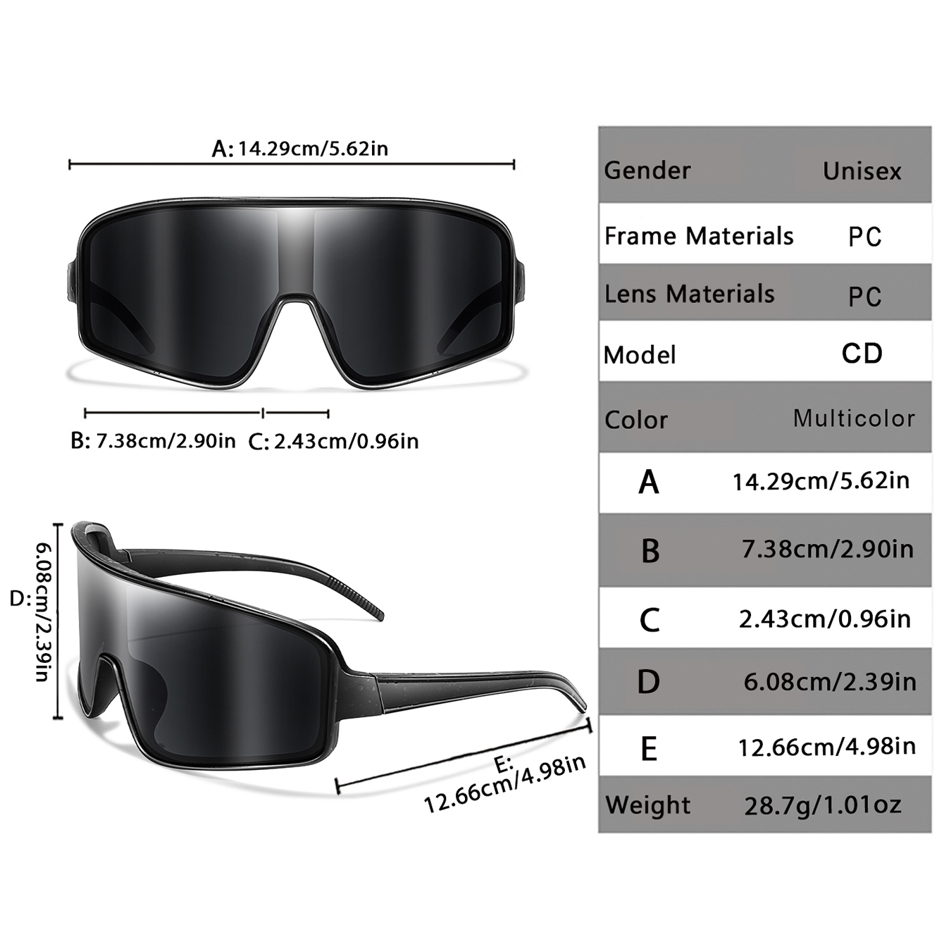 Outdoor Casual Zonnebril Grote - Mountain Biking Goggles recensie en prijs
