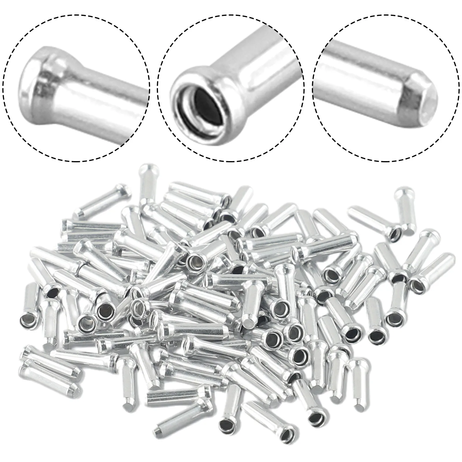 100 stks Fietskabel Tip Set Al - Mountain Biking Tips recensie en prijs