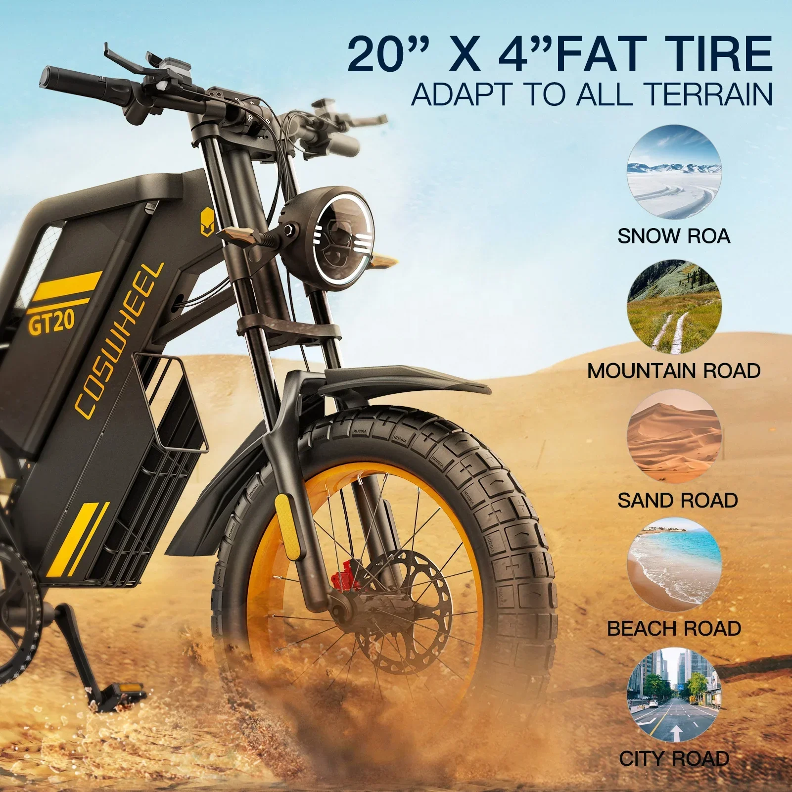 Coswheel GT20 Hoge snelheid vo - Mountain Biking In The Uk recensie en prijs
