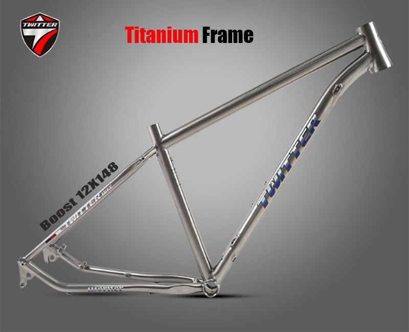 Titanium frame voor MTB-fiets, - Mountain Biking In The Uk recensie en prijs