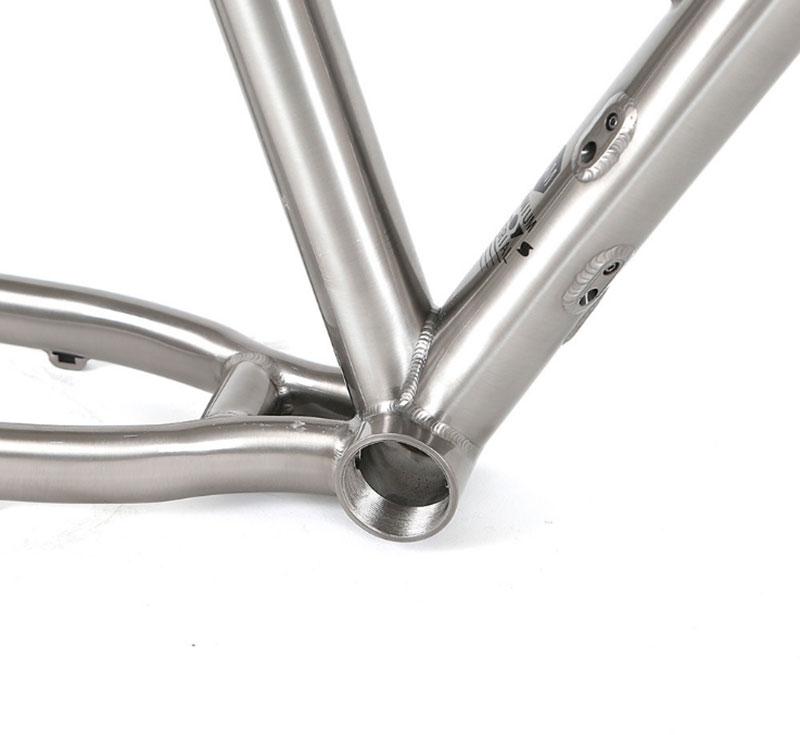 Titanium frame voor MTB-fiets, - Mountain Biking In The Uk recensie en prijs
