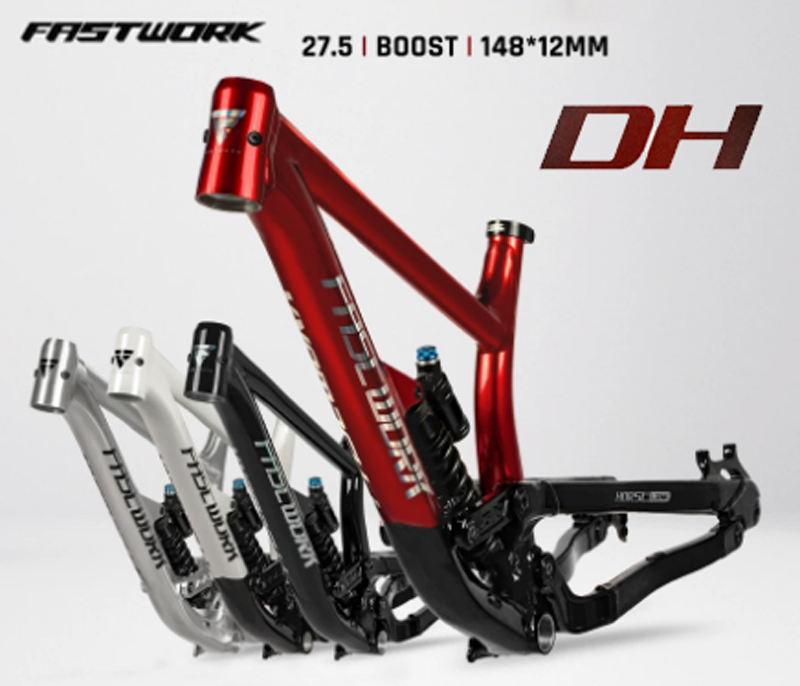 Full Suspension Frame DH Alumi - Mountain Biking In The Uk recensie en prijs