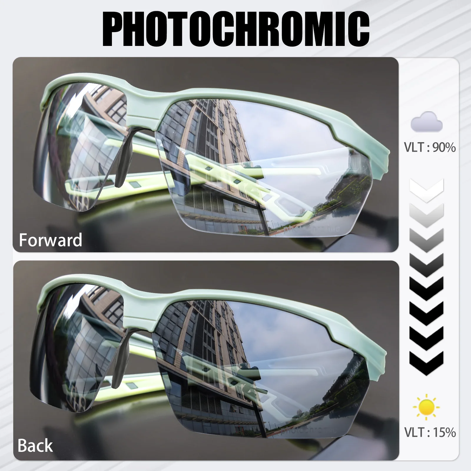 SCVCN Meekleurende fietszonneb - Mountain Biking Goggles recensie en prijs